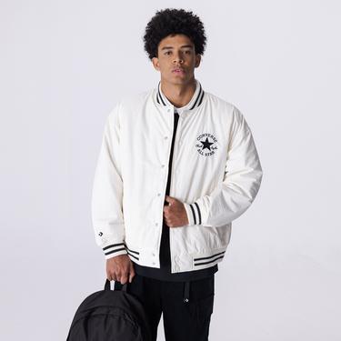  Converse All Star Varsity Padded Erkek Beyaz Ceket