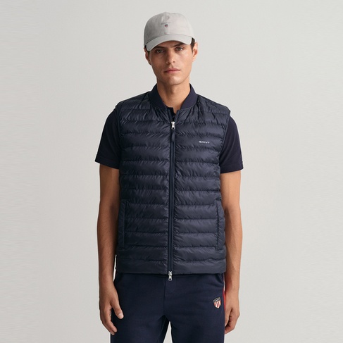  GANT Erkek Lacivert Hakim Yaka Kapitone Yelek