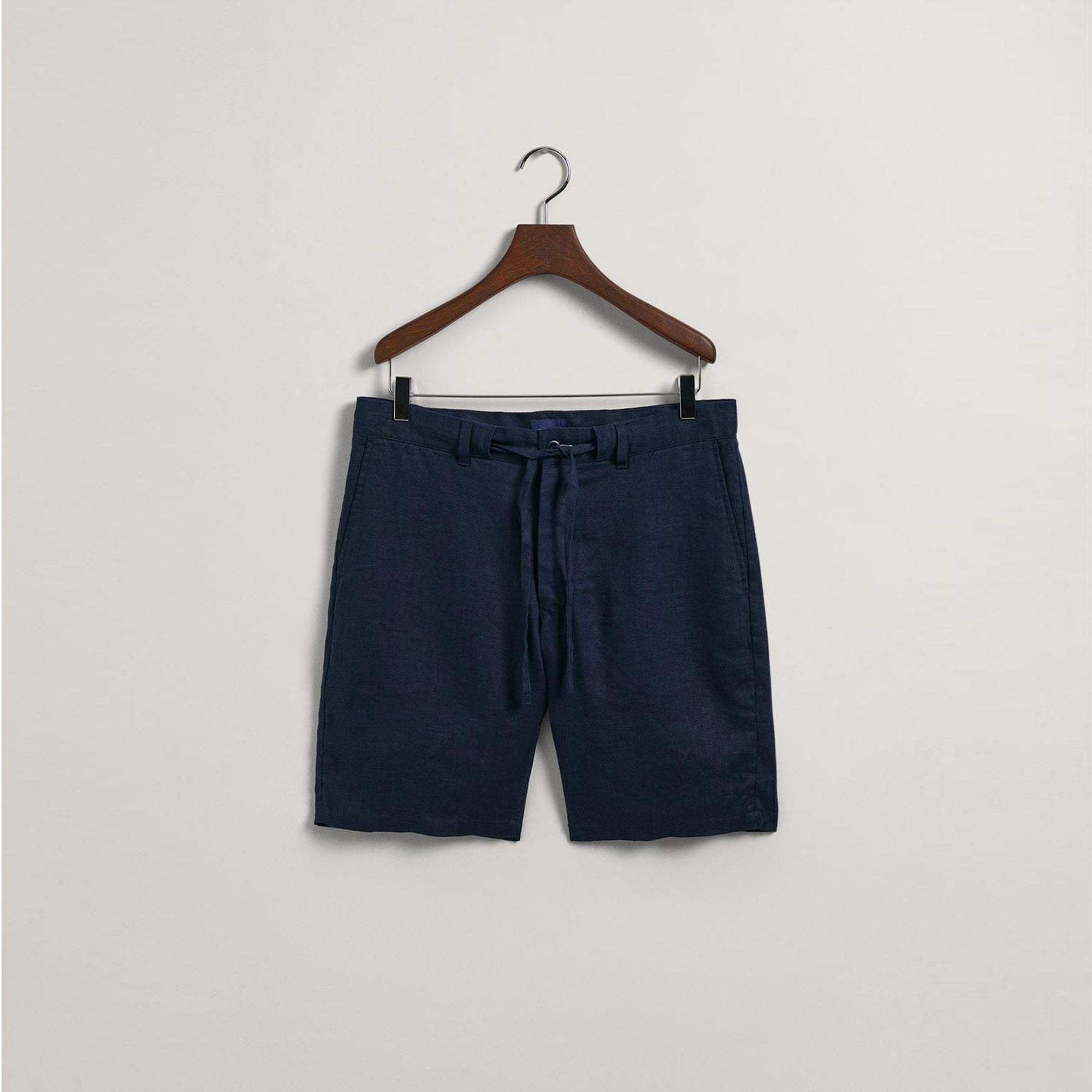 GANT Erkek Lacivert Relaxed Fit Şort