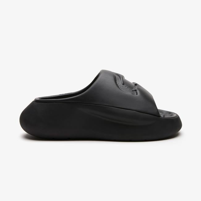  Croco Kadın Siyah Terlik