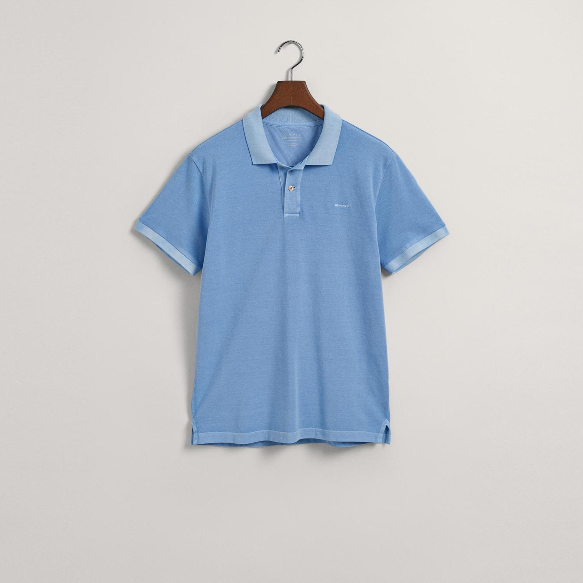 GANT Erkek Mavi Regular Fit Logolu Polo