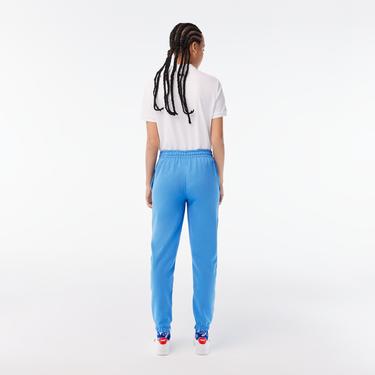  Netflix Kadın Straight Fit Baskılı Mavi Eşofman Altı