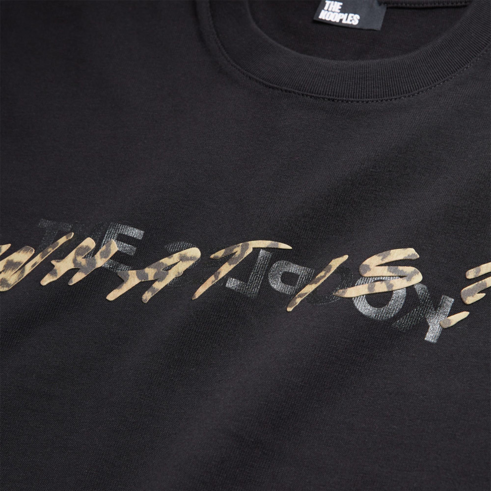 The Kooples What Is Kadın Siyah T-Shirt