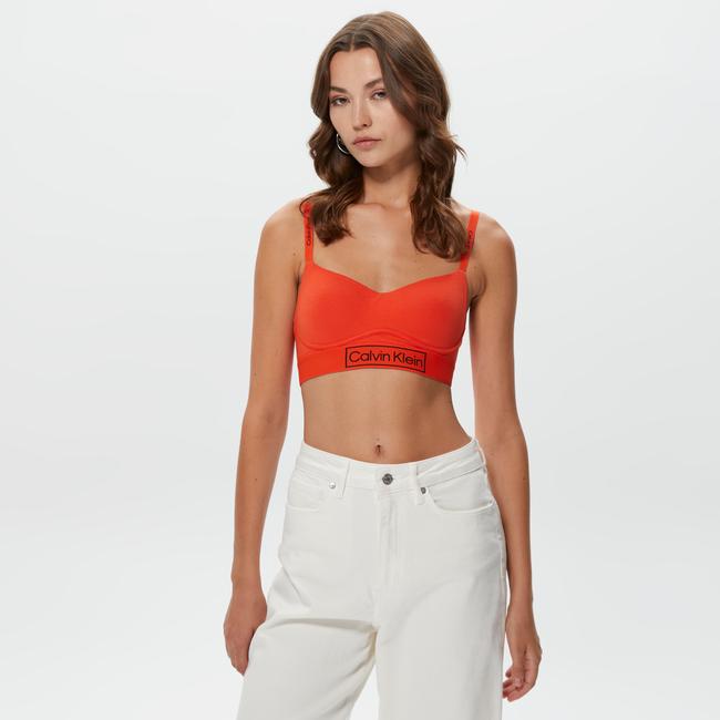  Calvin Klein Light Lined Kadın Kırmızı Bra
