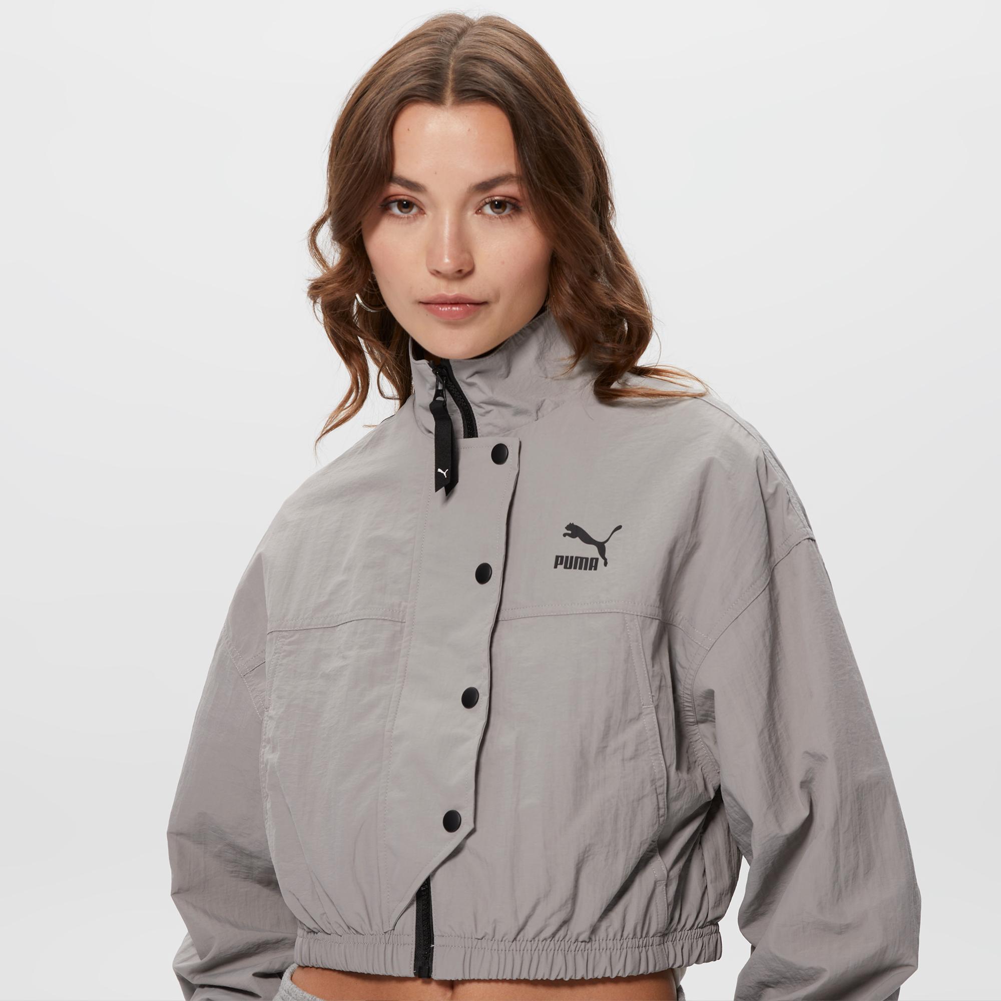 Puma Dare To Kadın Gri Ceket