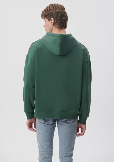  Mavi Mavi Logo Baskılı Kırmızı Tişört Loose Fit / Bol Rahat Kesim 1611309-70985