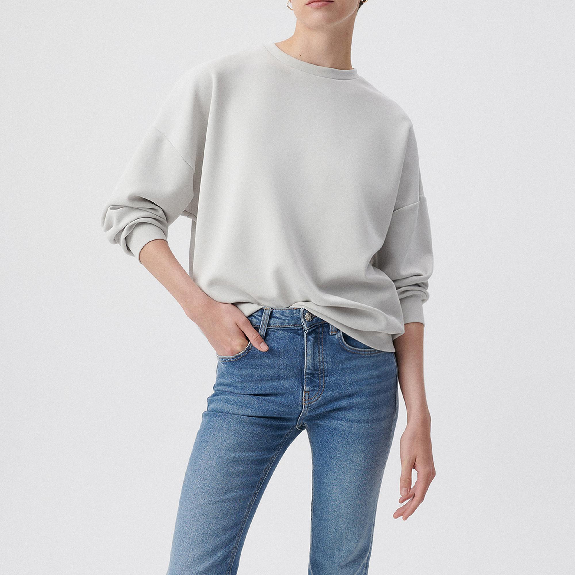 Mavi Lux Touch Gri Sweatshirt 168837-70074
