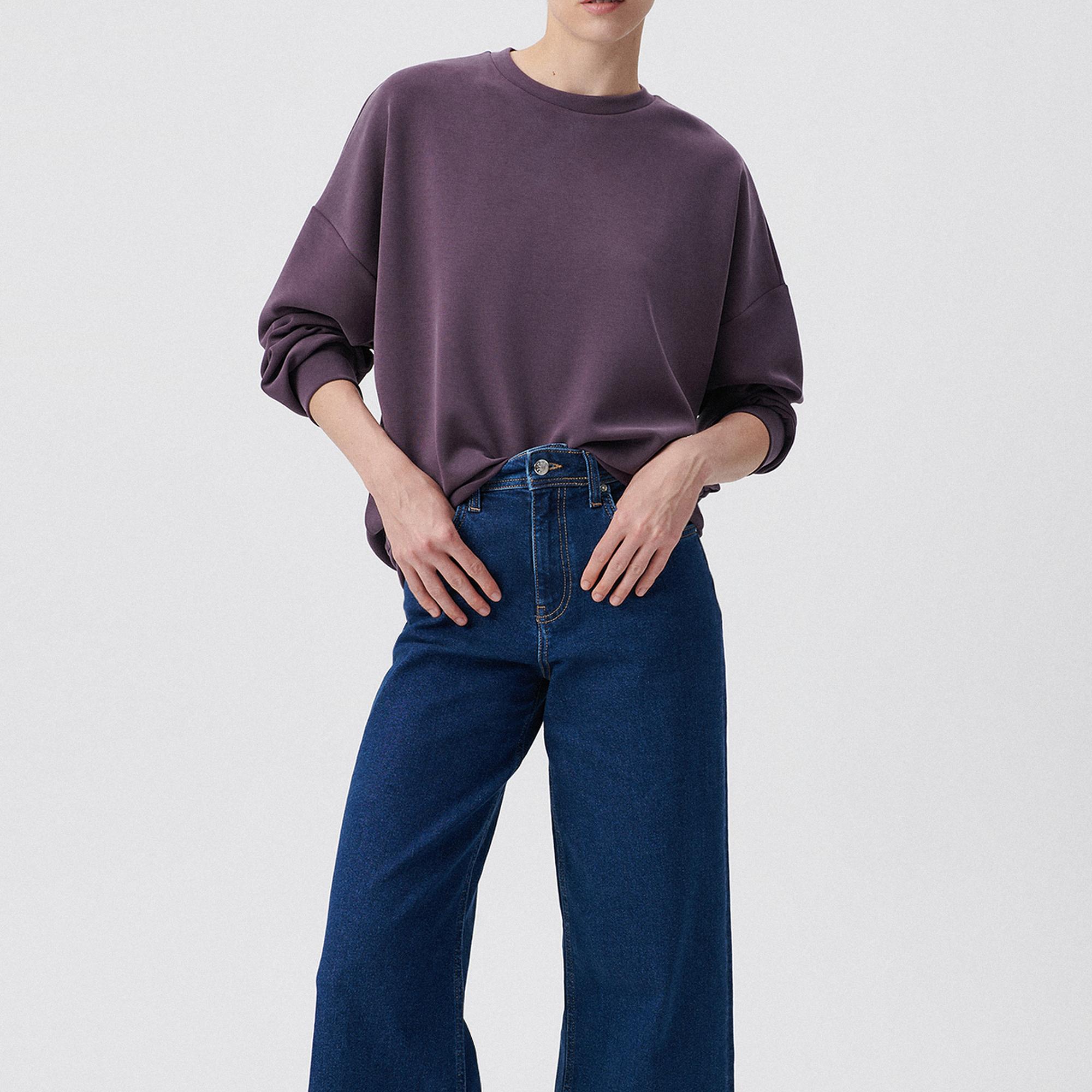 Mavi Lux Touch Mor Sweatshirt 168837-70635