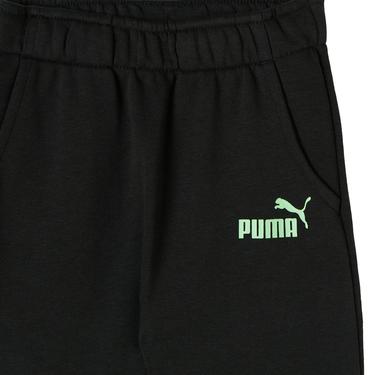  Puma ESS Mix Çocuk Siyah Eşofman Takımı