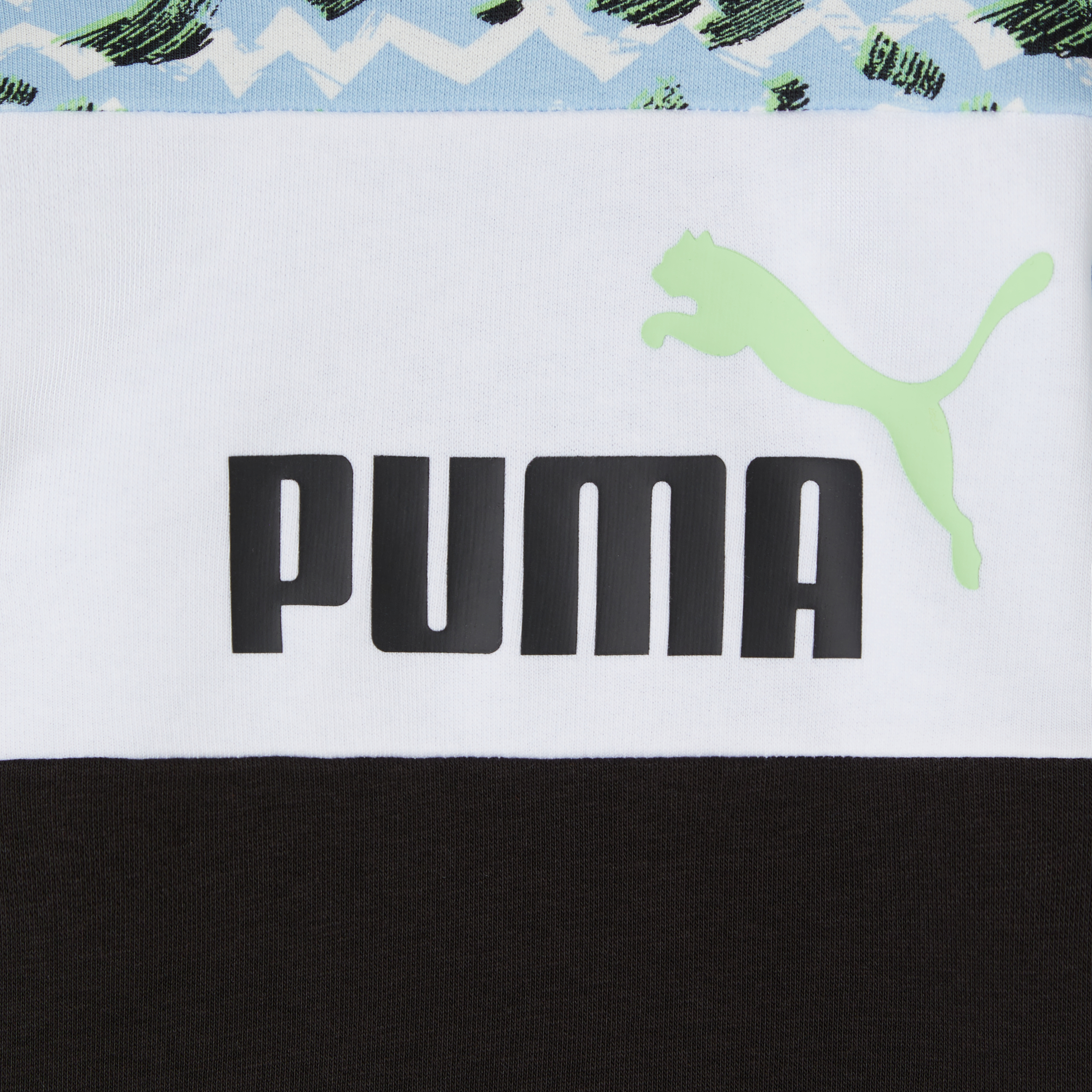 Puma ESS Mix Çocuk Siyah Eşofman Takımı
