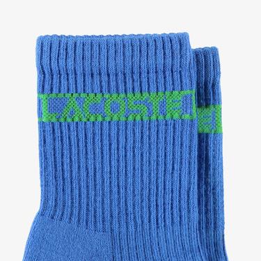  Lacoste Unisex Mavi Çorap