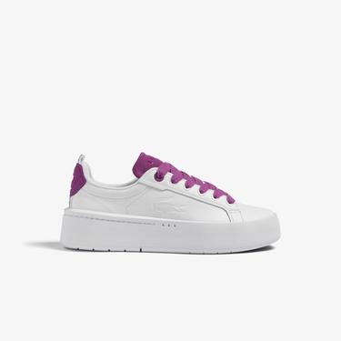  Lacoste Carnaby Platform Kadın Beyaz Sneaker