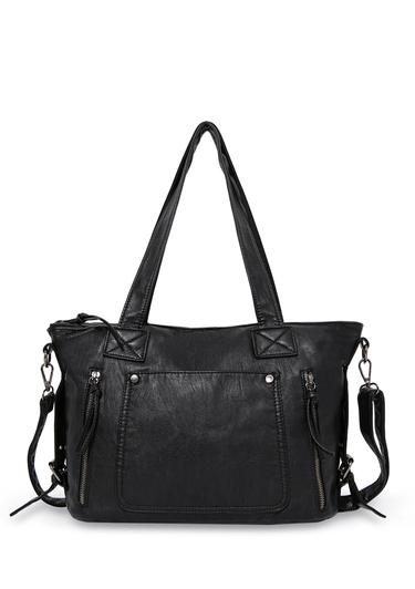  Mavi Siyah Omuz Çantası 1911664-900