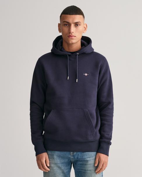  GANT Erkek Lacivert Regular Fit Kapüşonlu Sweatshirt