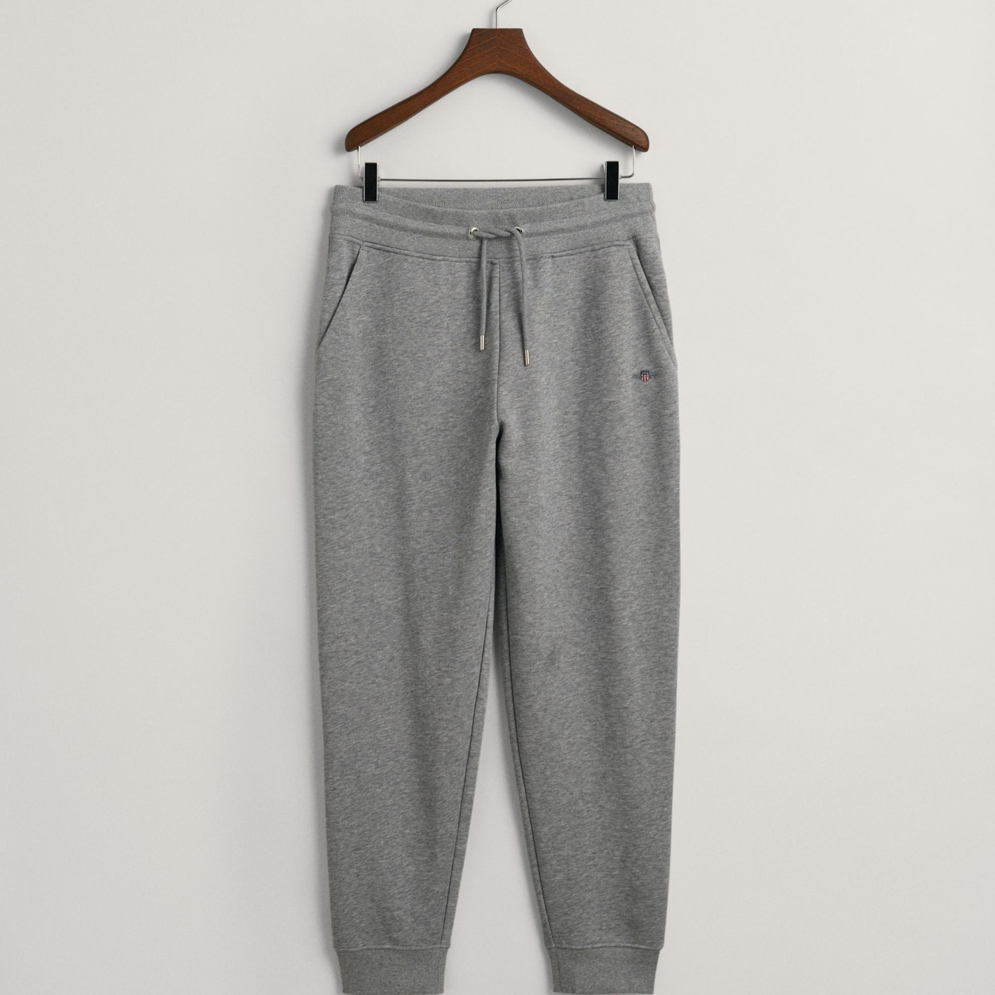 GANT Erkek Gri Regular Fit Eşofman Altı