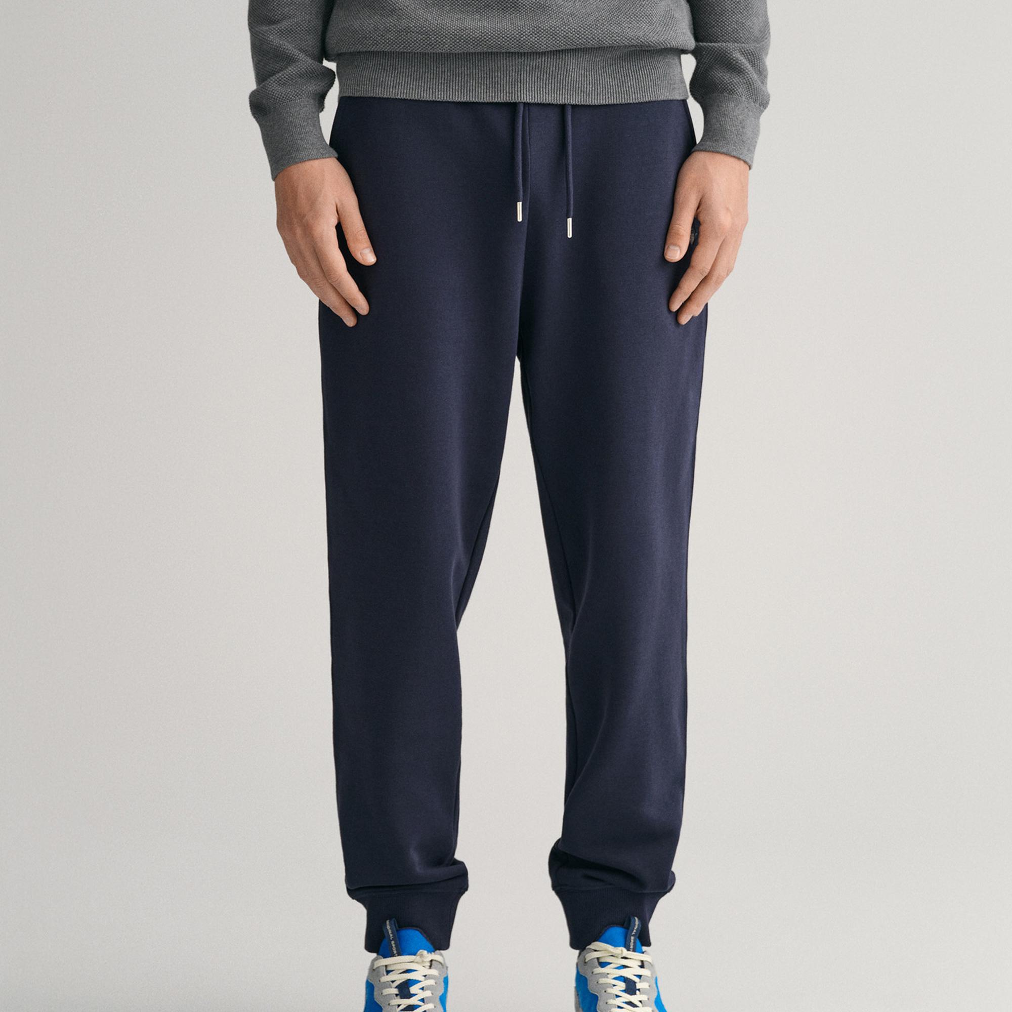 GANT Erkek Lacivert Regular Fit Eşofman Altı