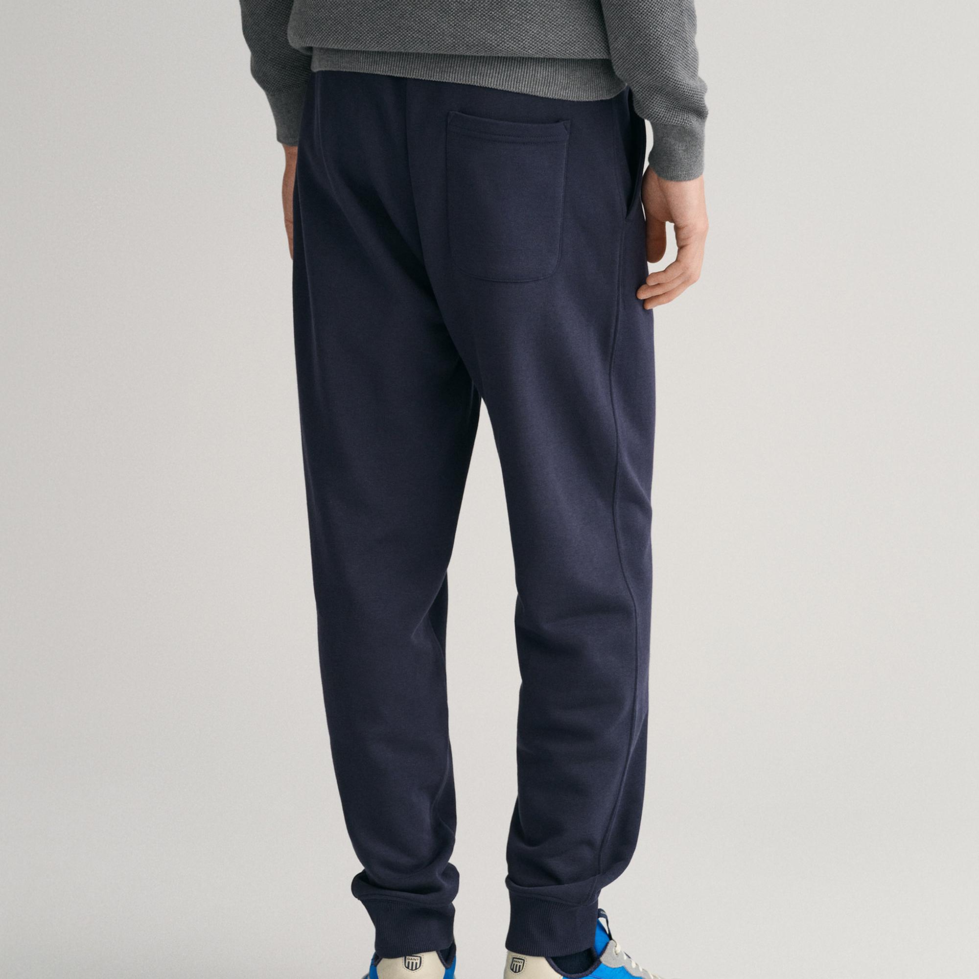 GANT Erkek Lacivert Regular Fit Eşofman Altı