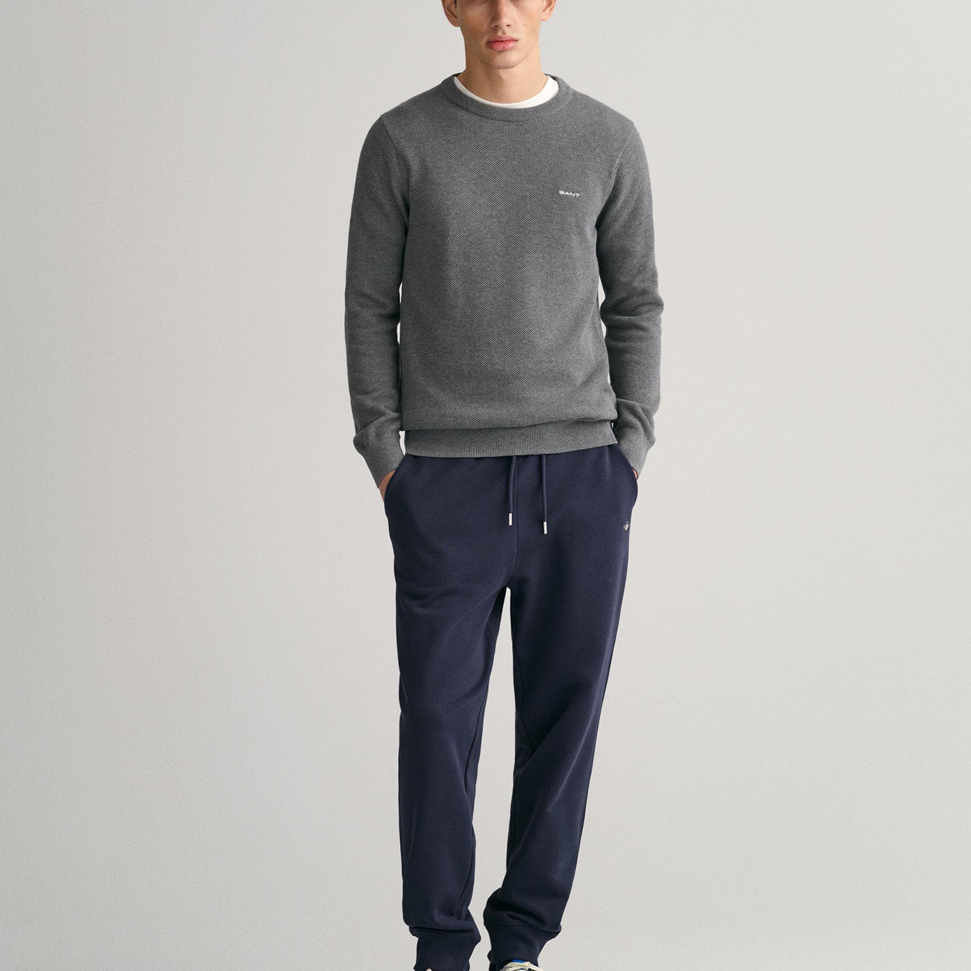 GANT Erkek Lacivert Regular Fit Eşofman Altı