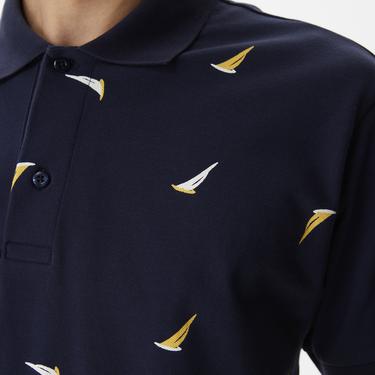  Nautica Erkek Lacivert Classic Fit Kısa Kollu Polo