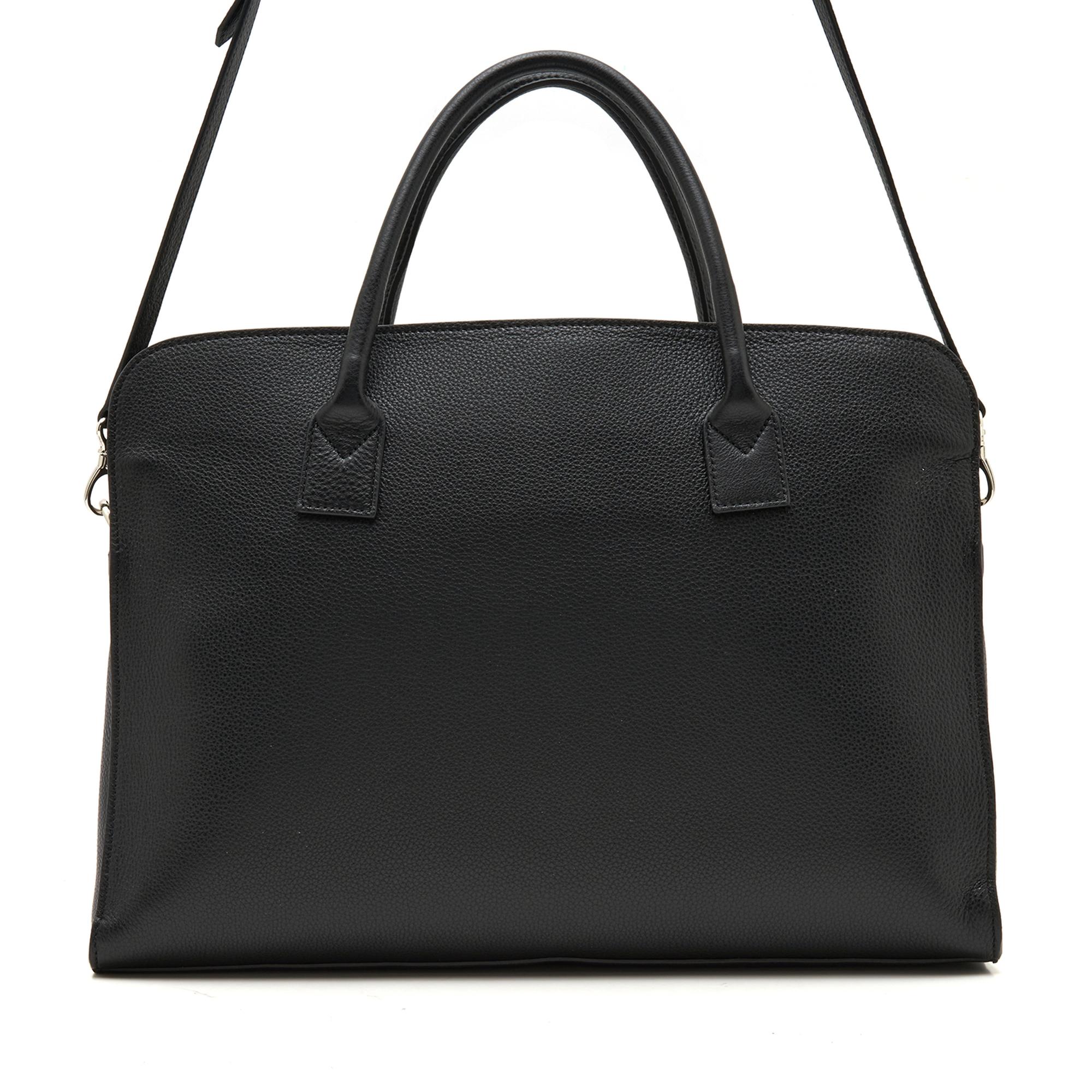 Bing Siyah Erkek Deri Evrak Çantası