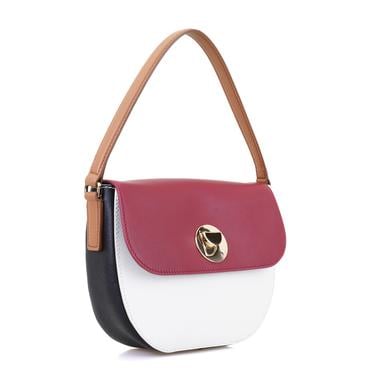  Afsooz Bordo Kadın Deri Omuz Çantası