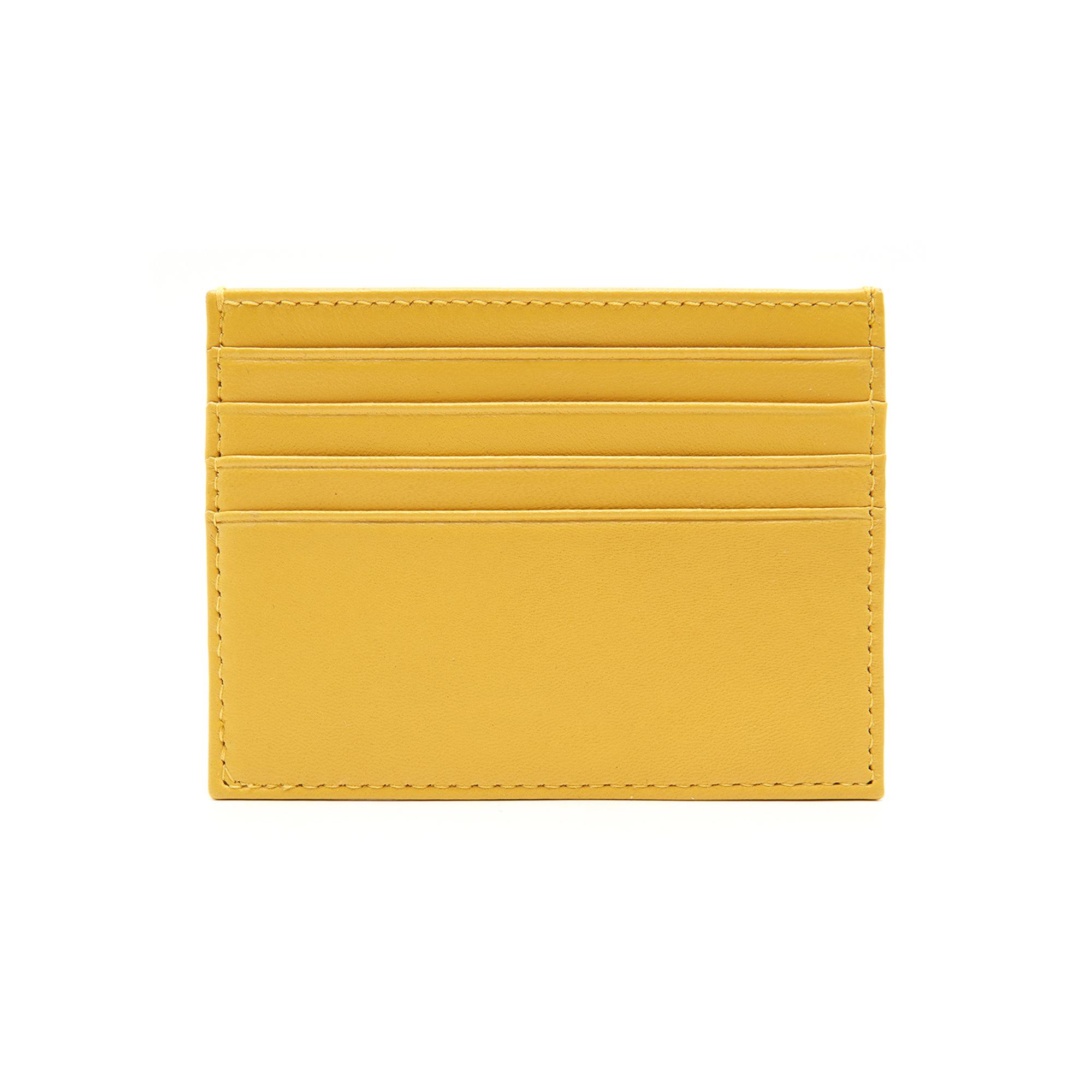 Sarı Kadın Deri Kartlık