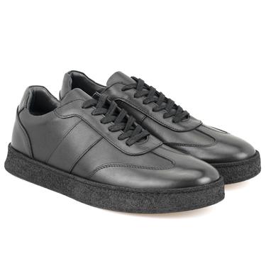  Naut Siyah Erkek Deri Günlük Ayakkabı