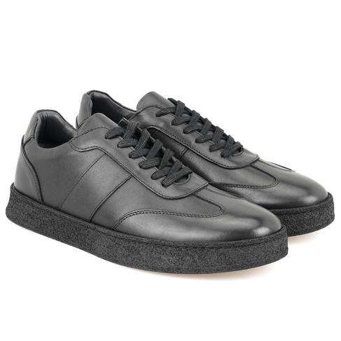  Naut Siyah Erkek Deri Günlük Ayakkabı