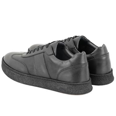  Naut Siyah Erkek Deri Günlük Ayakkabı