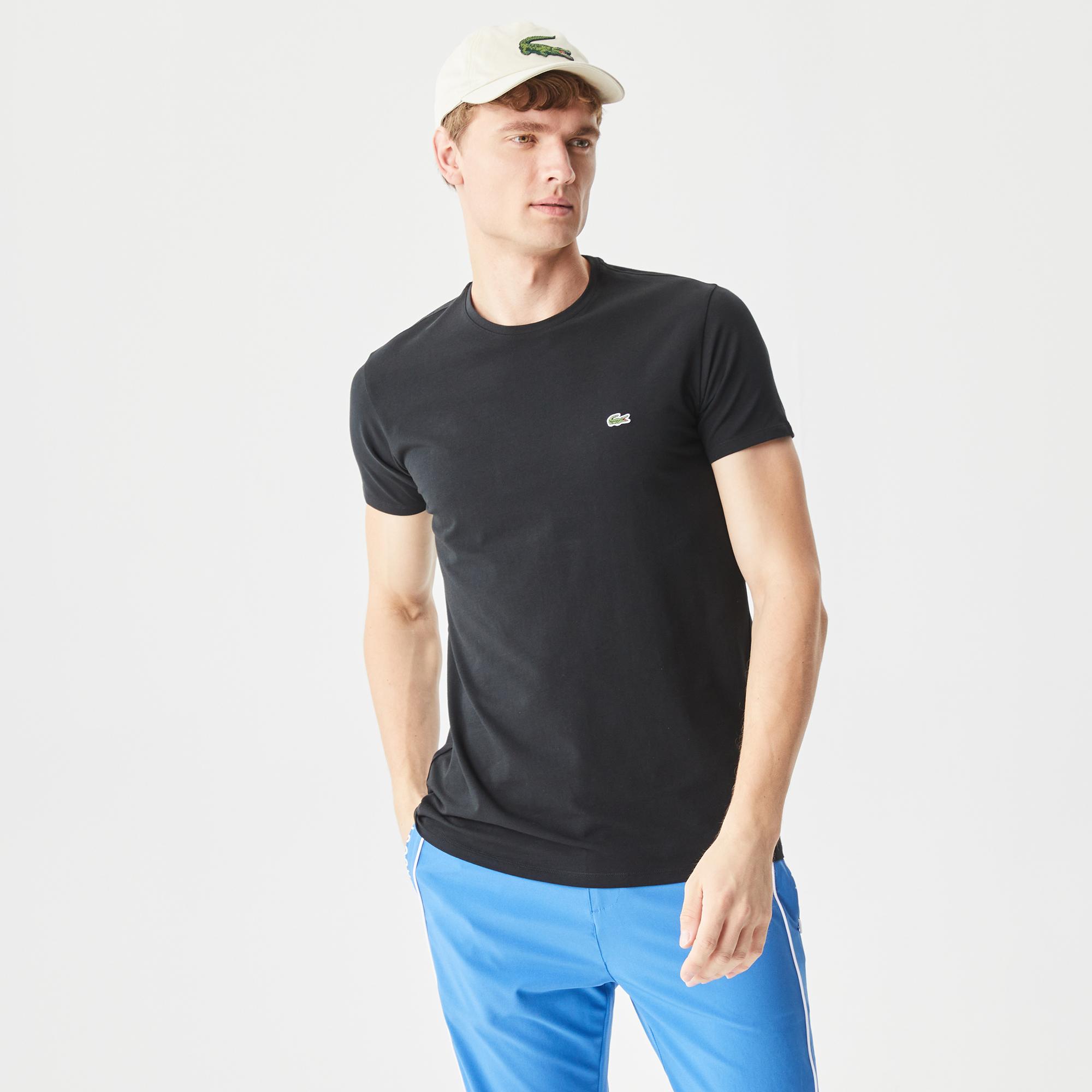 Lacoste Regular Fit Erkek Siyah T-Shirt