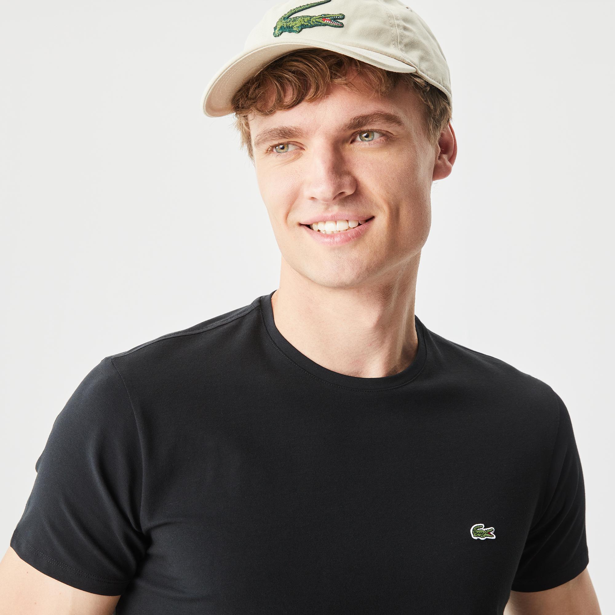 Lacoste Regular Fit Erkek Siyah T-Shirt