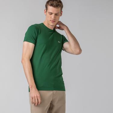  Lacoste Slim Fit Erkek Yeşil T-Shirt