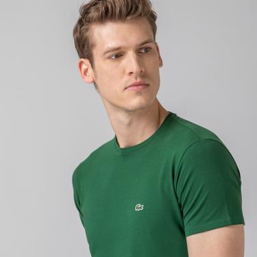  Lacoste Slim Fit Erkek Yeşil T-Shirt