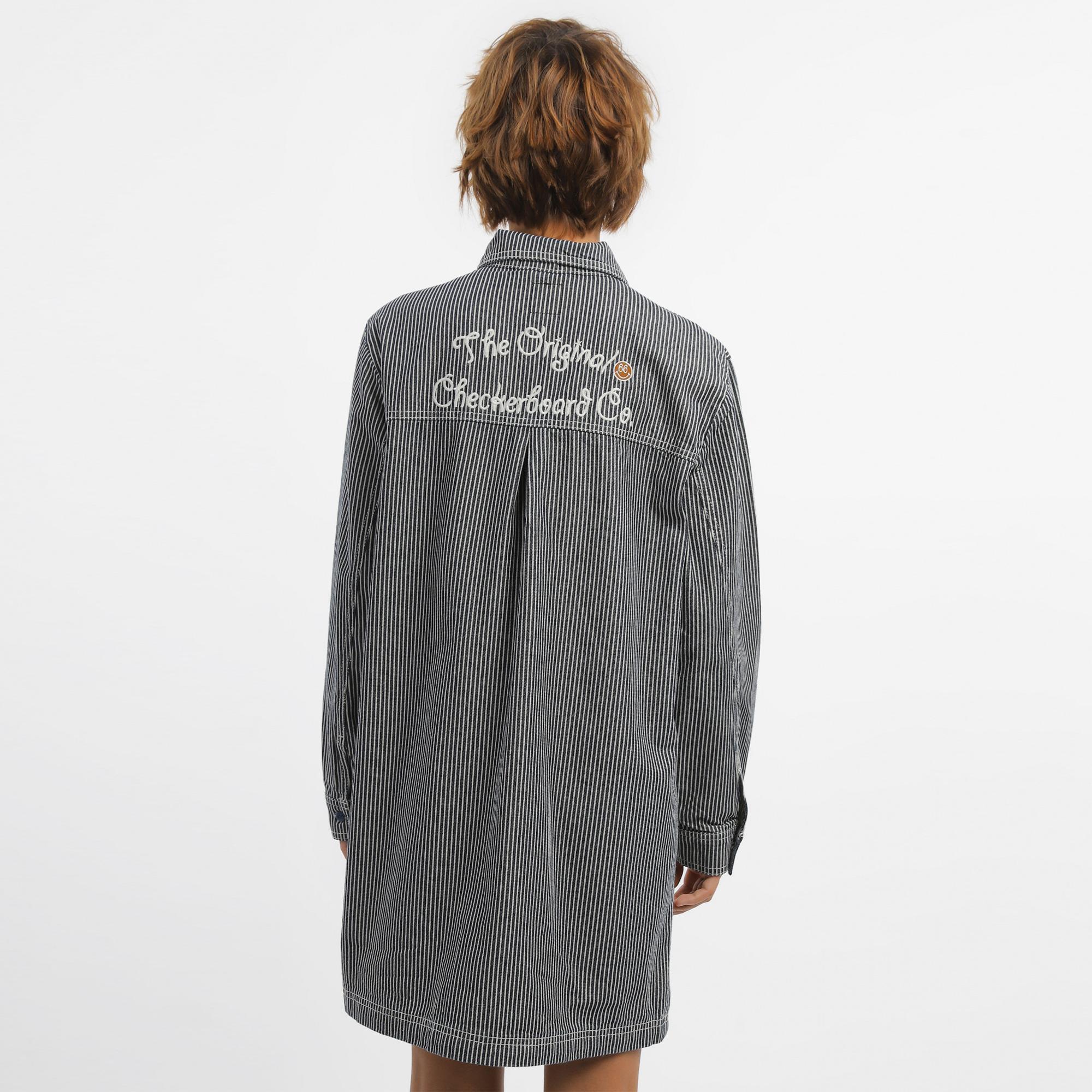 Vans Dusk Downer Kadın Gri Elbise