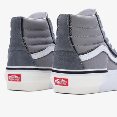  Vans SK8-Hi Reconstruct Kadın Gri Sneaker