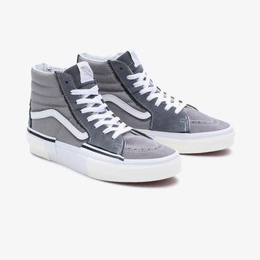  Vans SK8-Hi Reconstruct Kadın Gri Sneaker