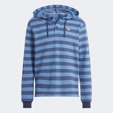  adidas Nice Knitted Erkek Mavi Sweatshirt