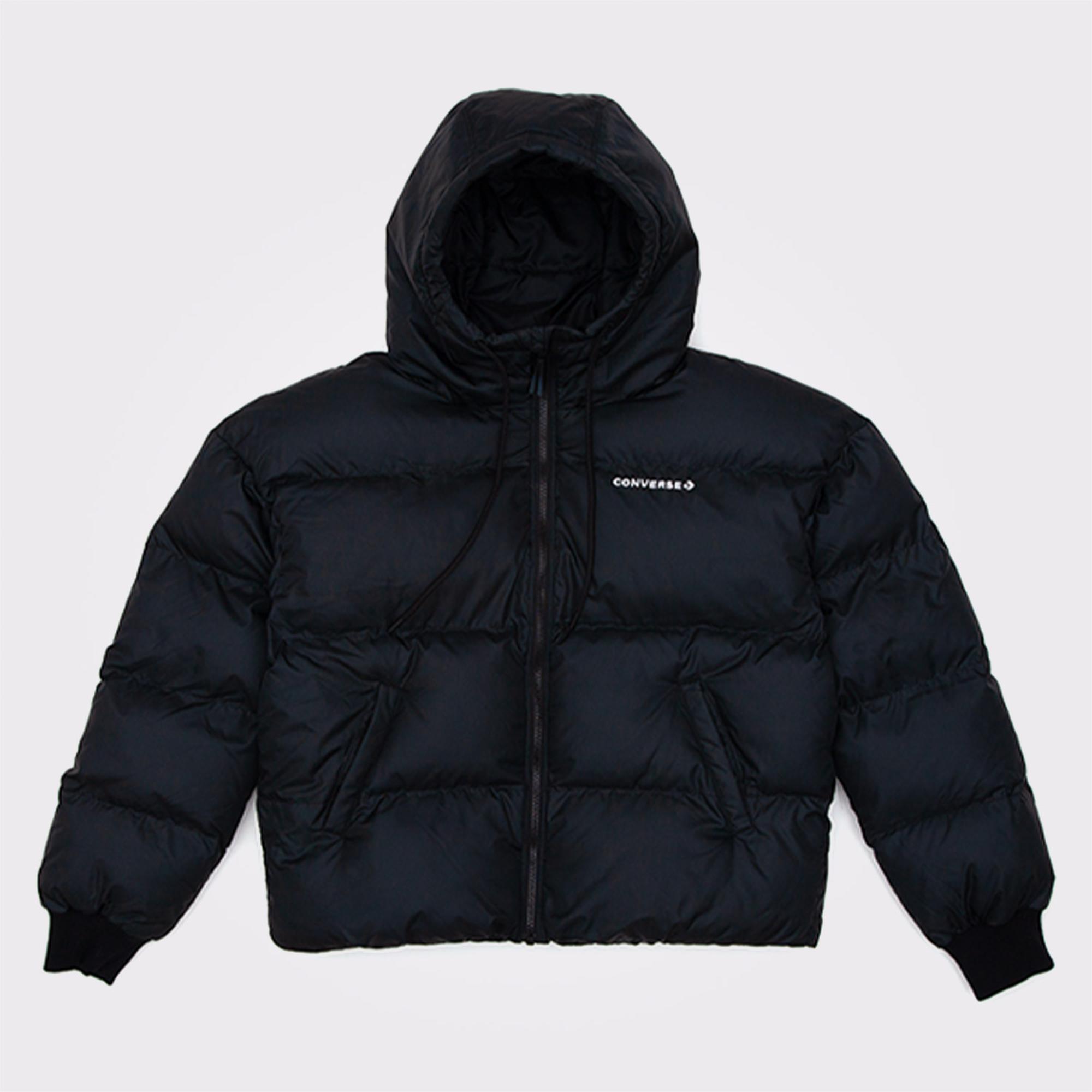 Converse Puffer Kadın Siyah Mont