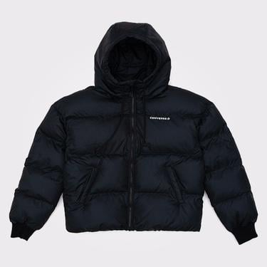  Converse Puffer Kadın Siyah Mont