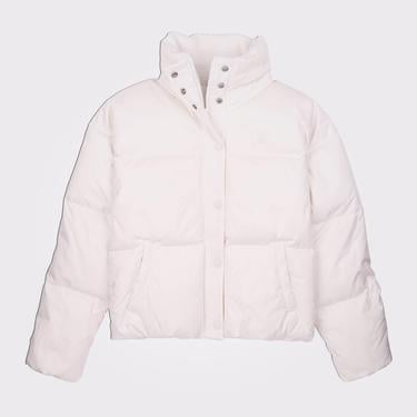  Converse Down Puffer Kadın Beyaz Mont