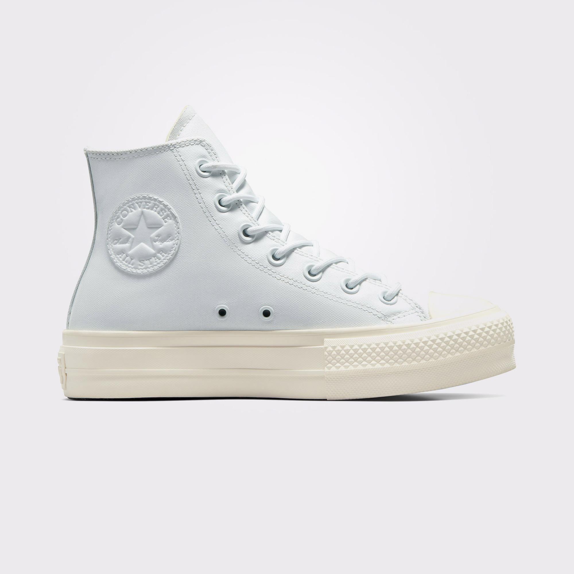 Converse Chuck Taylor All Star Lift Platform Luxe Workwear Kadın Açık Mavi Sneaker