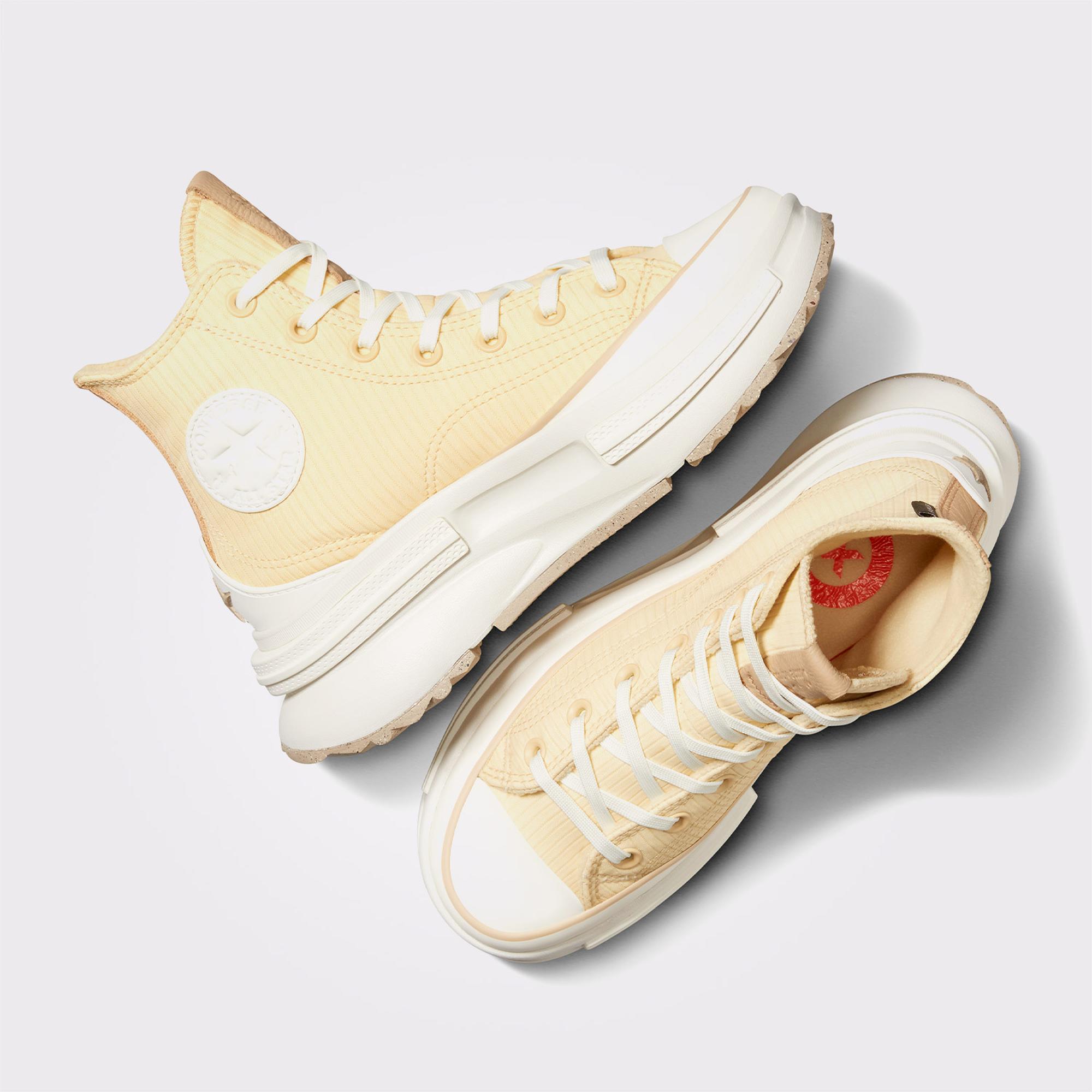 Converse Run Star Legacy Cx Platform Water-Repellent Kadın Sarı Sneaker