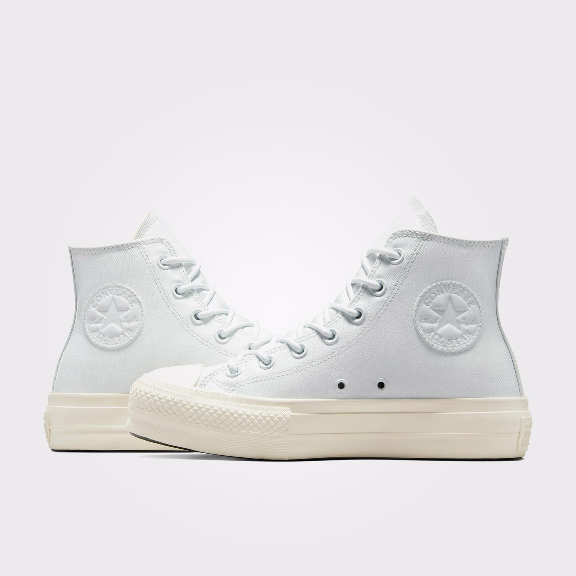 Converse Chuck Taylor All Star Lift Platform Luxe Workwear Kadın Açık Mavi Sneaker