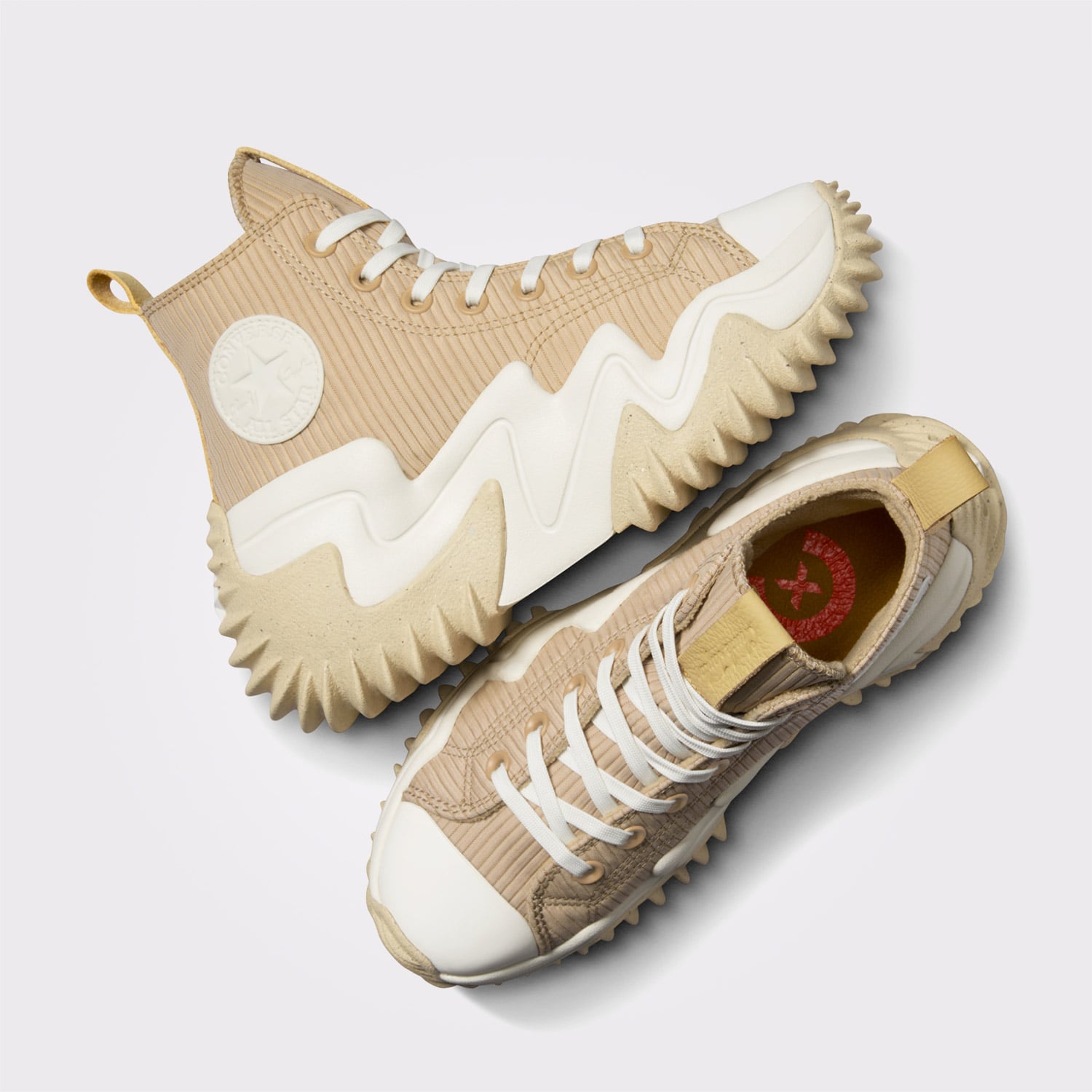 Converse Converse Run Star Motion Cx Platform Counter Climate Unisex Bej Sneaker | FashFed Bej - 5. görsel