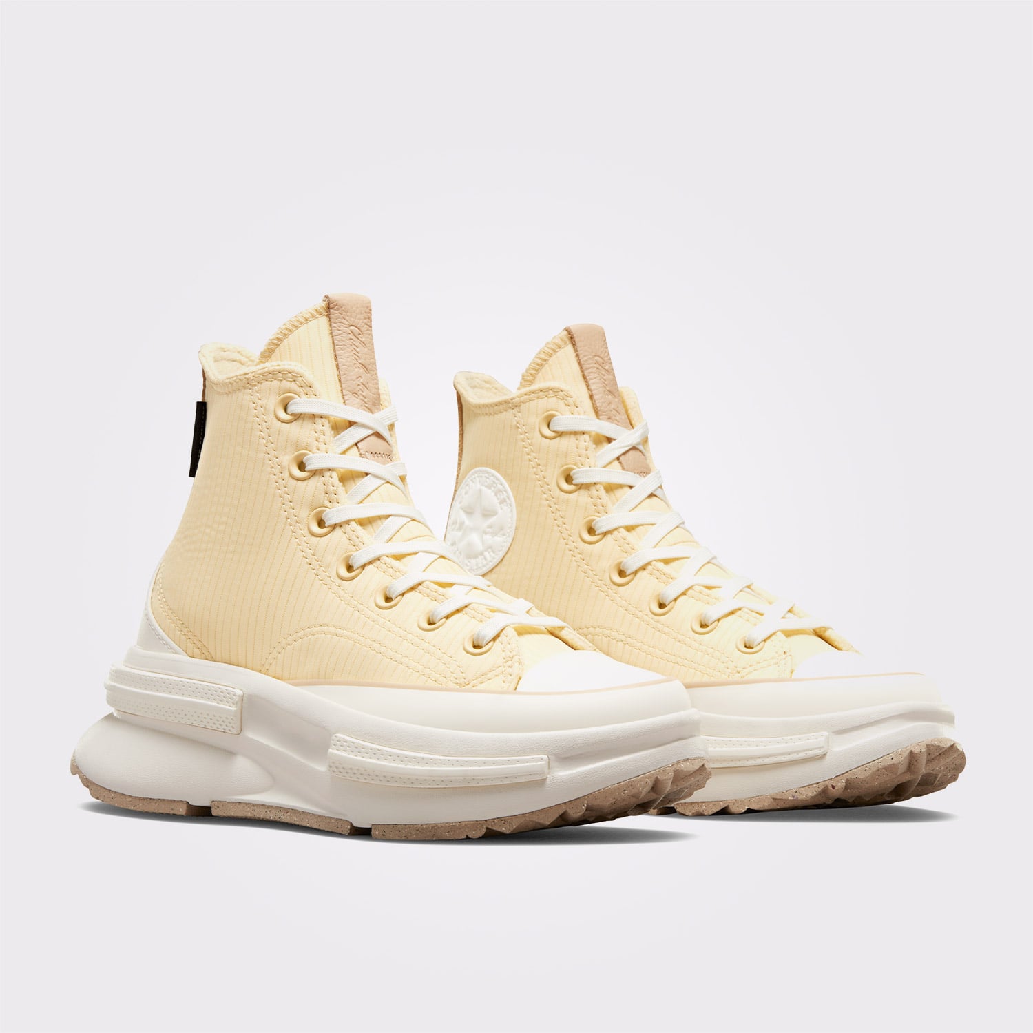 Converse Run Star Legacy Cx Platform Water-Repellent Kadın Sarı Sneaker - Görsel 4