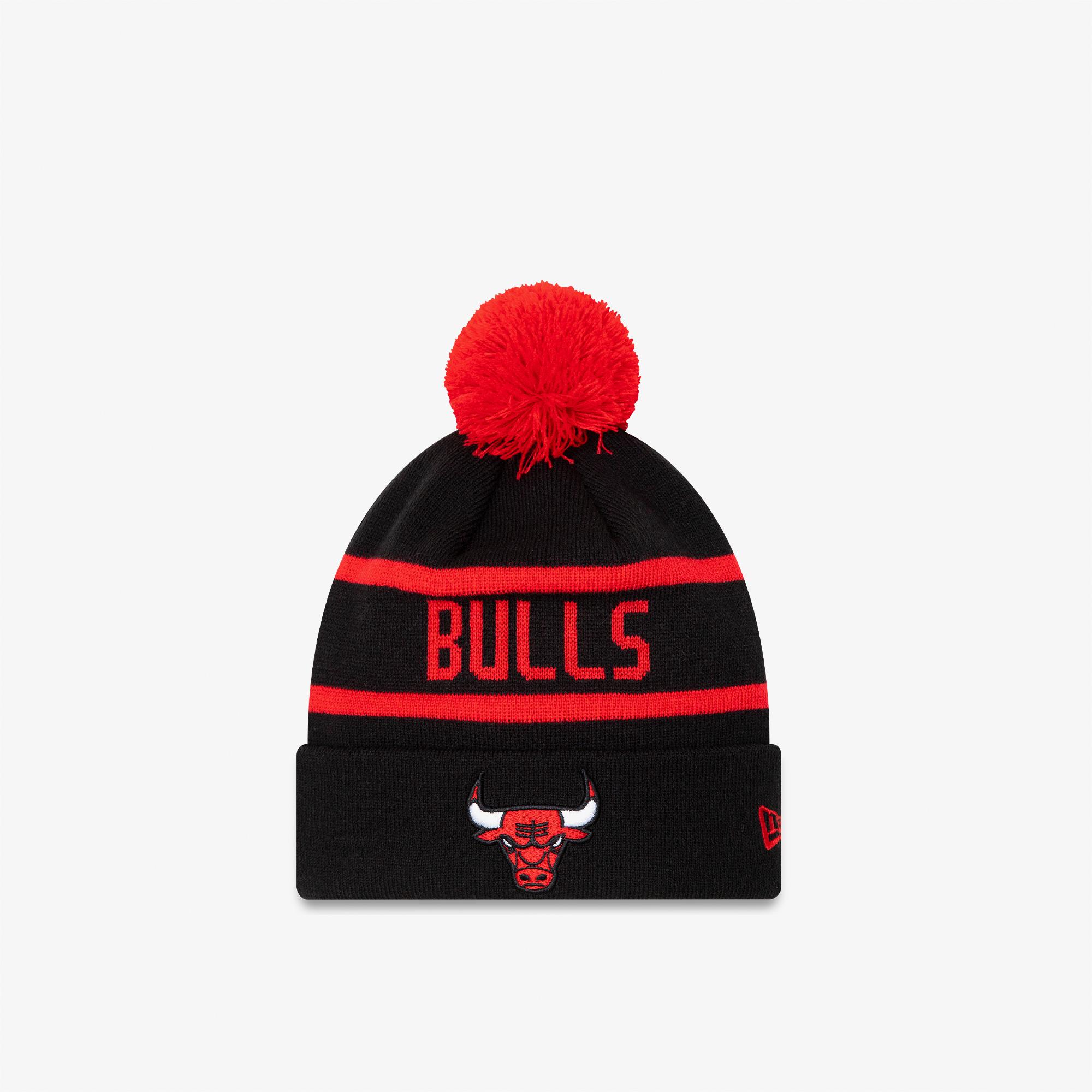 New Era Chicago Bulls Jake Pom Pom Unisex Siyah Bere