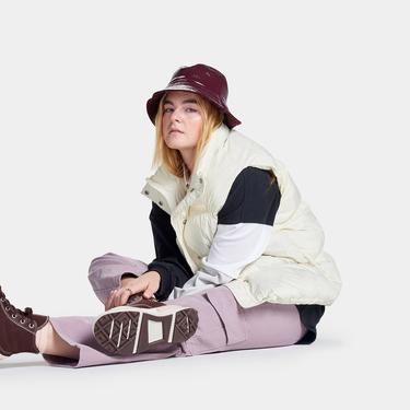  Converse Super Puffer Kadın Beyaz Ceket