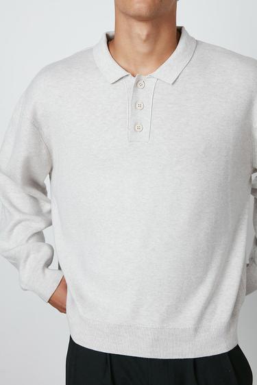  Polo Yaka Oversize Kazak