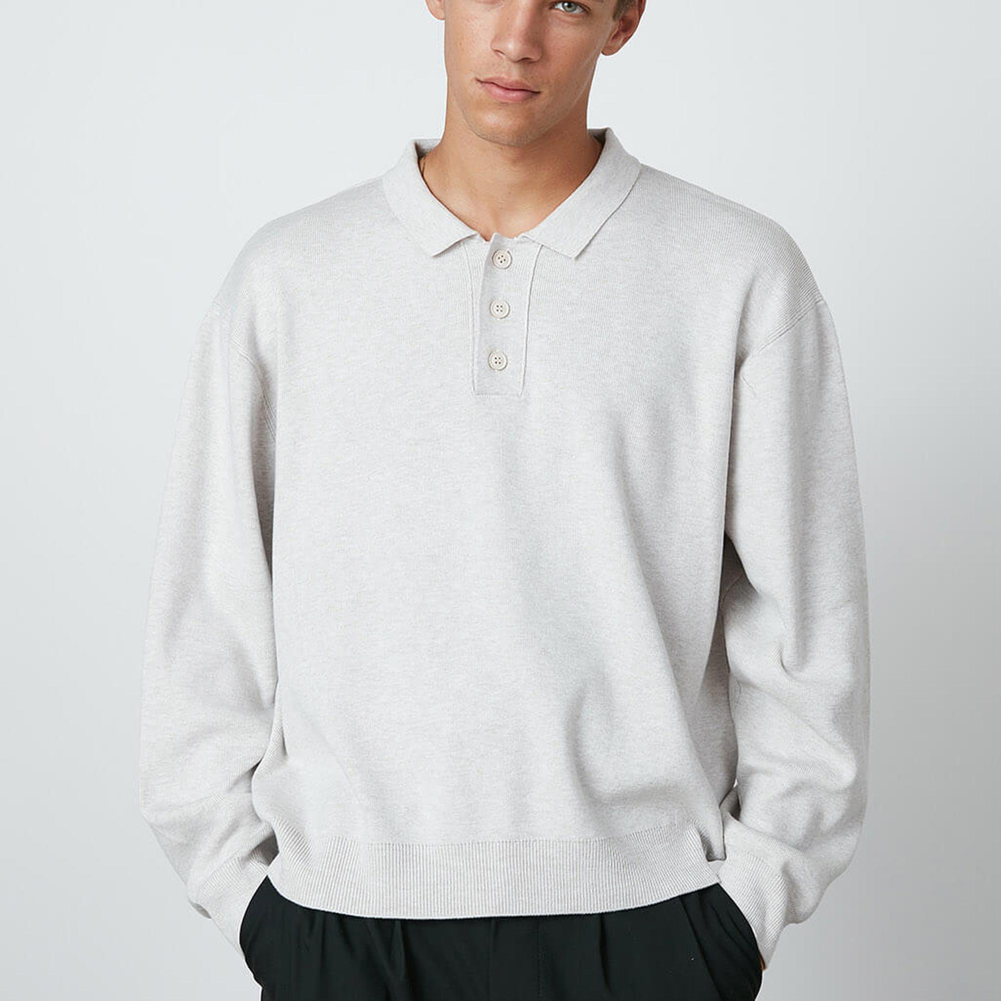 Polo Yaka Oversize Kazak