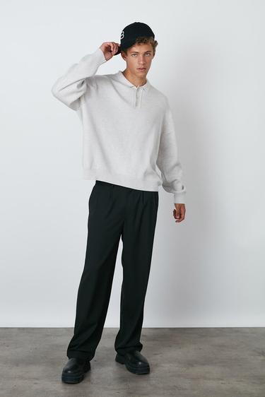  Polo Yaka Oversize Kazak